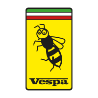Vespa Ferrari vector logo