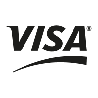VISA Black vector logo
