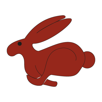 Volkswagen Rabbit (.EPS) vector logo