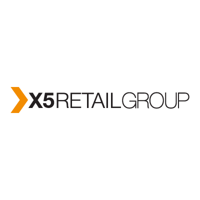 X5 retail group vector logo