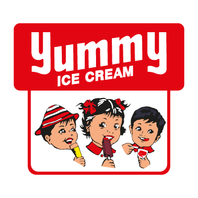 Yummy Ice Cream vector logo