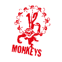 12 monkeys vector logo
