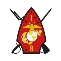 1st Battalion 8th Marine Regiment vector logo