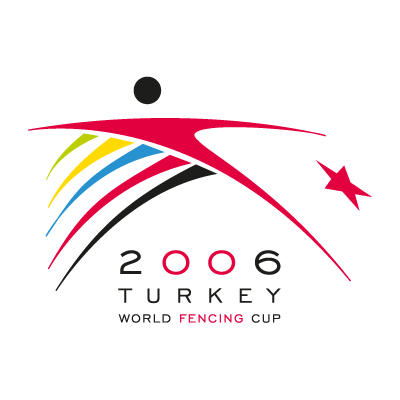 2006 turkey world fencing cup vector logo