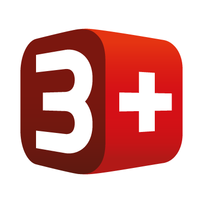 3 Plus TV Network AG vector logo