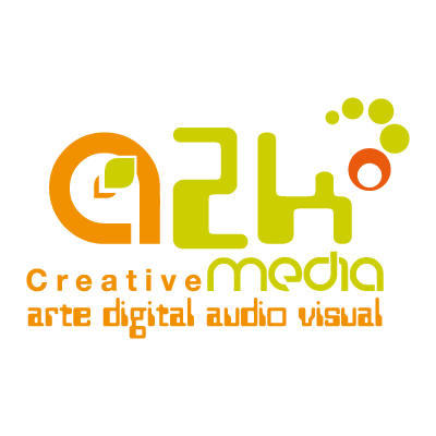 A2k creative media vector logo