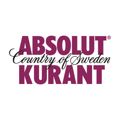 Absolut Kurant vector logo