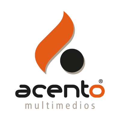 Acento Multimedios vector logo