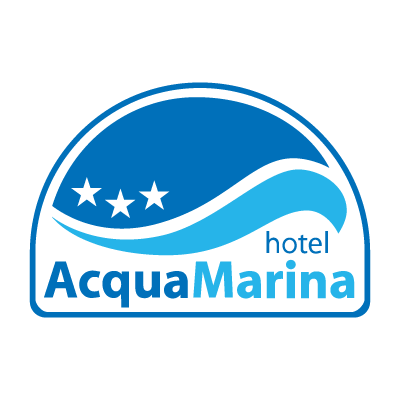 Acquamarina hotel vector logo