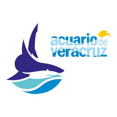 Acuario de Veracruz vector logo