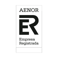 Aenor Black vector logo