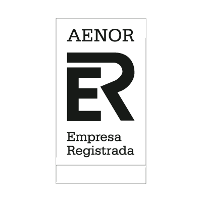 Aenor Black vector logo