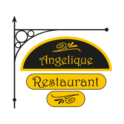 Angelique Restaurant vector logo