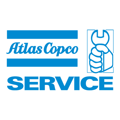 Atlas Copco Service vector logo