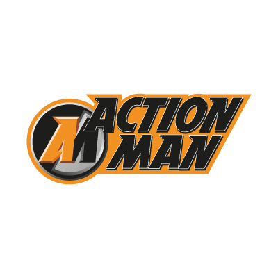 Action Man vector logo