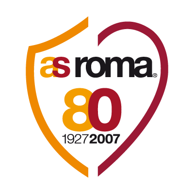 AS Roma 80 vector logo