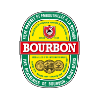Biere Bourbon vector logo