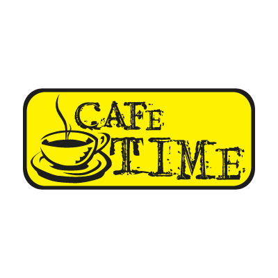 CAFE TIME vector logo