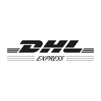DHL Express Black vector logo
