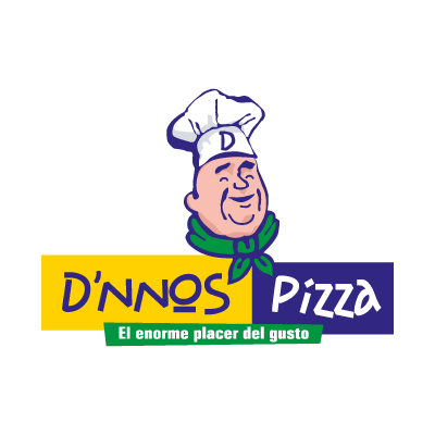 Dinnos Pizza vector logo