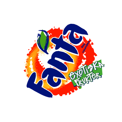 Fanta Exotiska vector logo