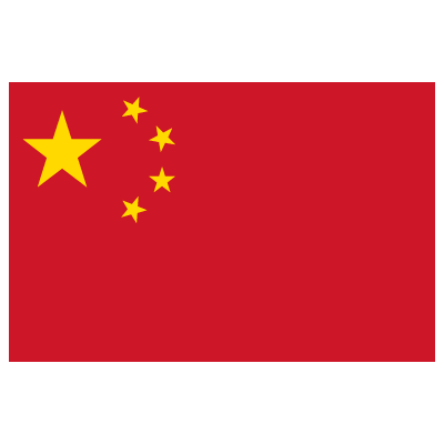 china flag vector